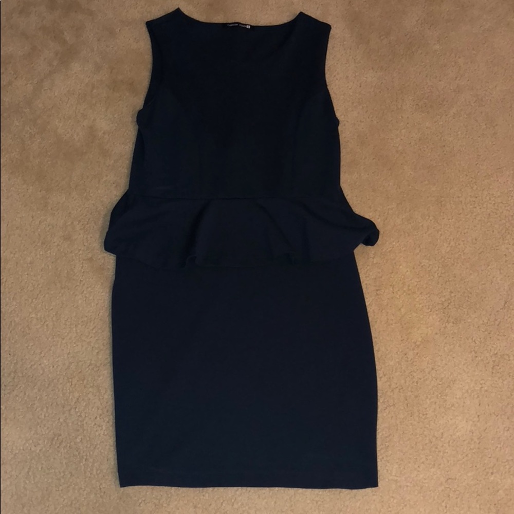 Navy blue dress